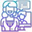 Online contract icon 64x64