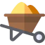 Wheelbarrow icon 64x64