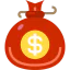 Money bag icon 64x64
