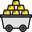 Gold stack icon 64x64