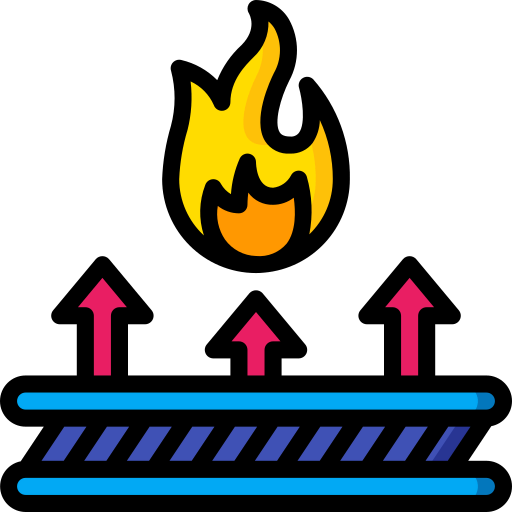 Flameproof fabric icône