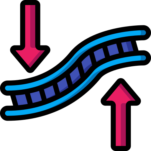 Fabric elasticity Symbol