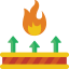 Flameproof fabric icon 64x64