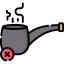 Smoke pipe icon 64x64