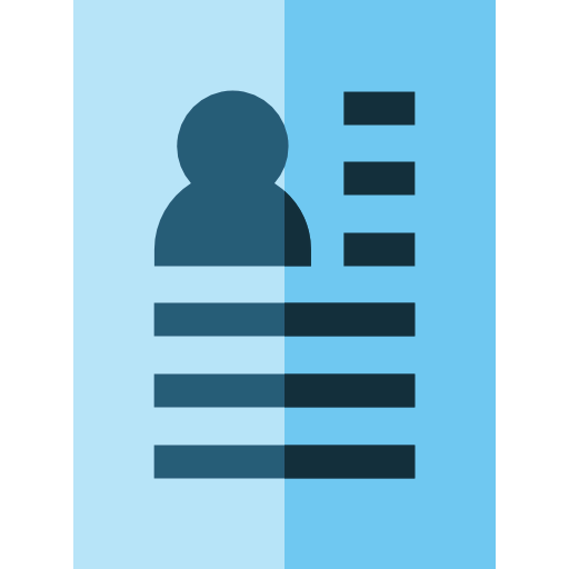 Curriculum vitae icon