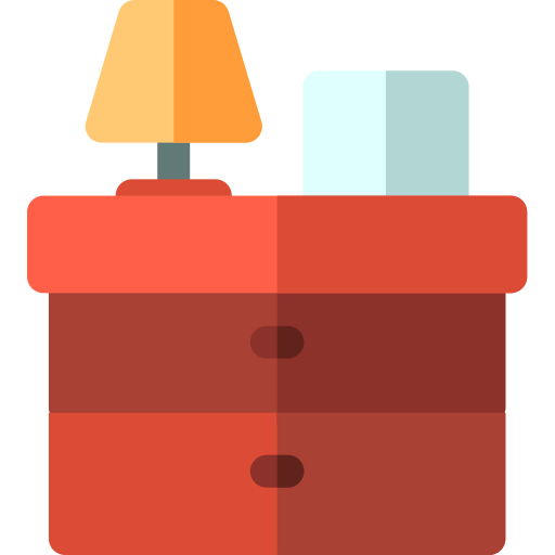 Bedside table icon