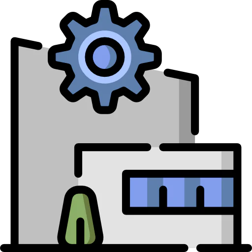 Manufacturing plant ícone