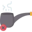 Smoke pipe icon 64x64