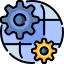 Gears icon 64x64