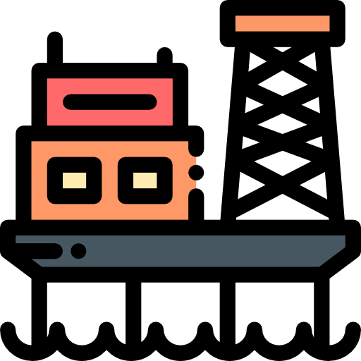 Oil platform icon