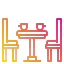 Dinner table icon 64x64