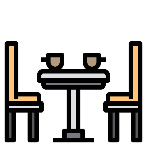Dinner table icon