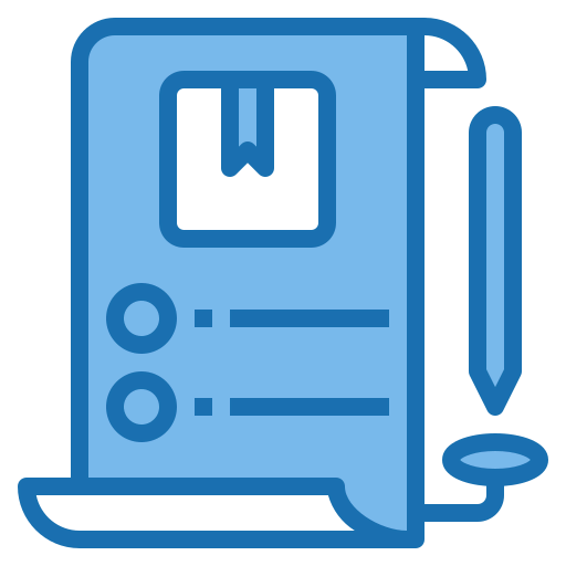 Packing list icon