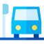 Bus stop icon 64x64