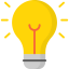 Light bulb アイコン 64x64