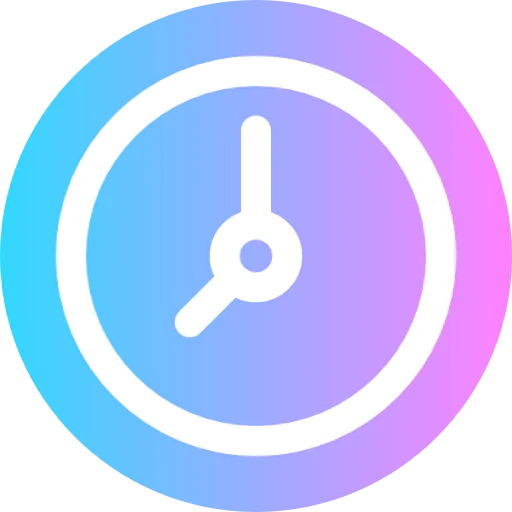 Wall clock icon