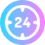 24 hours icon 64x64