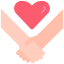 Holding hand icon 64x64