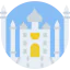Taj mahal ícone 64x64