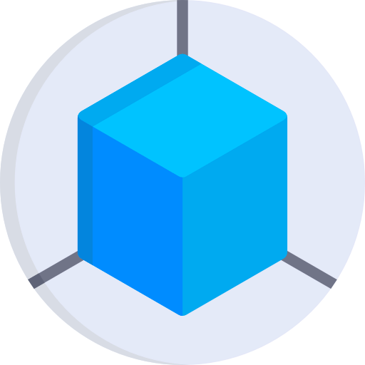3d cube 图标