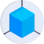 3d cube 图标 64x64