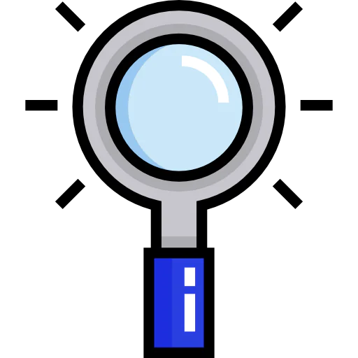 Magnifying glass icon