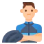 Велосипедист иконка 64x64