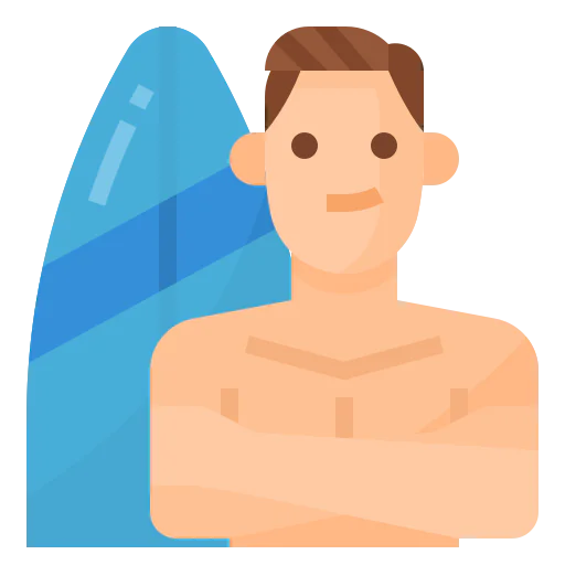 Surfer icon