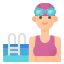Пловец иконка 64x64