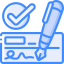 Cheque icon 64x64