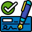 Cheque icon 64x64