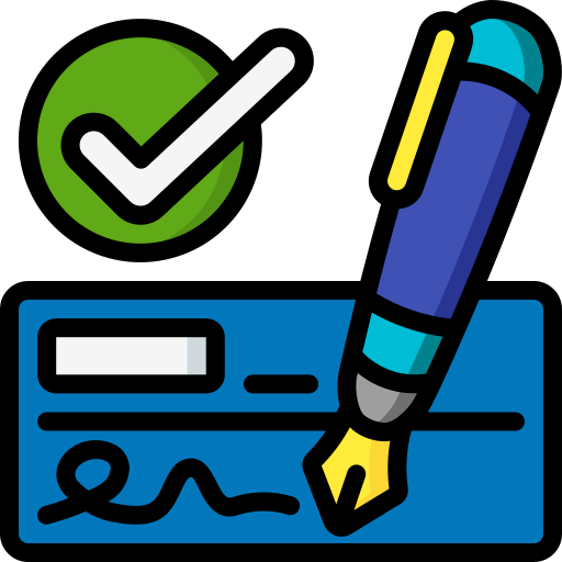 Cheque icon