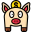 Piggy bank icon 64x64