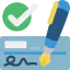 Cheque icon 64x64