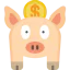 Piggy bank icon 64x64