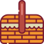 Picnic basket icon 64x64