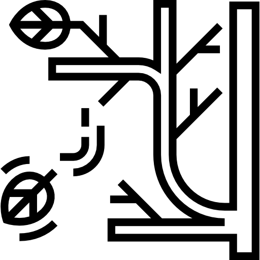 Tree branch icon
