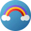 Rainbow アイコン 64x64