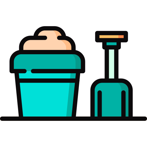 Sand bucket Symbol