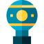 Hot air balloon icon 64x64