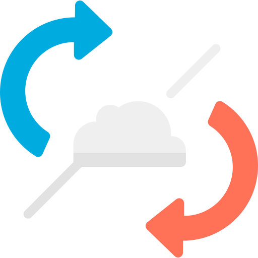 Cloud computing Ikona