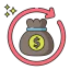 Return on investment icon 64x64