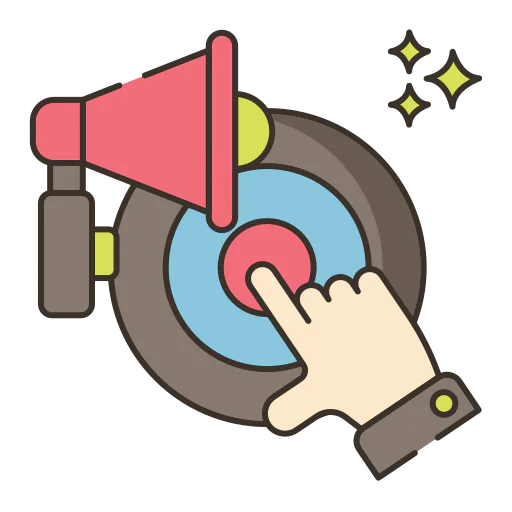 Call to action icon