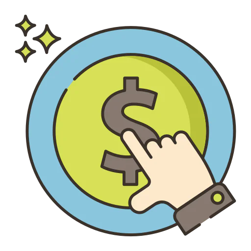 Cost per click icône