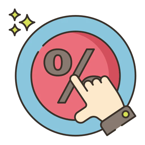 Click through rate 图标
