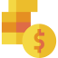 Coin stack icon 64x64