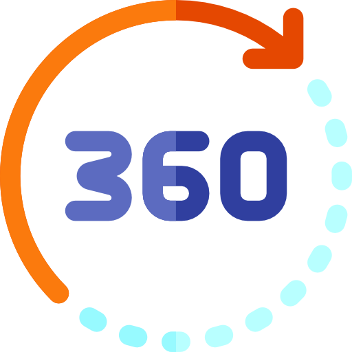 360 degrees 상