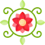 Floral ícono 64x64