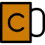 Coffee mug icon 64x64