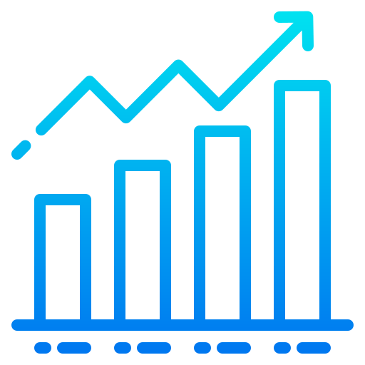 Bar graph icon